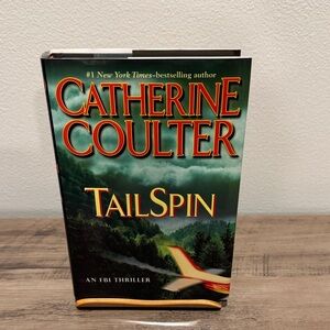 Catherine Coulter 'TailSpin' Hardcover Book